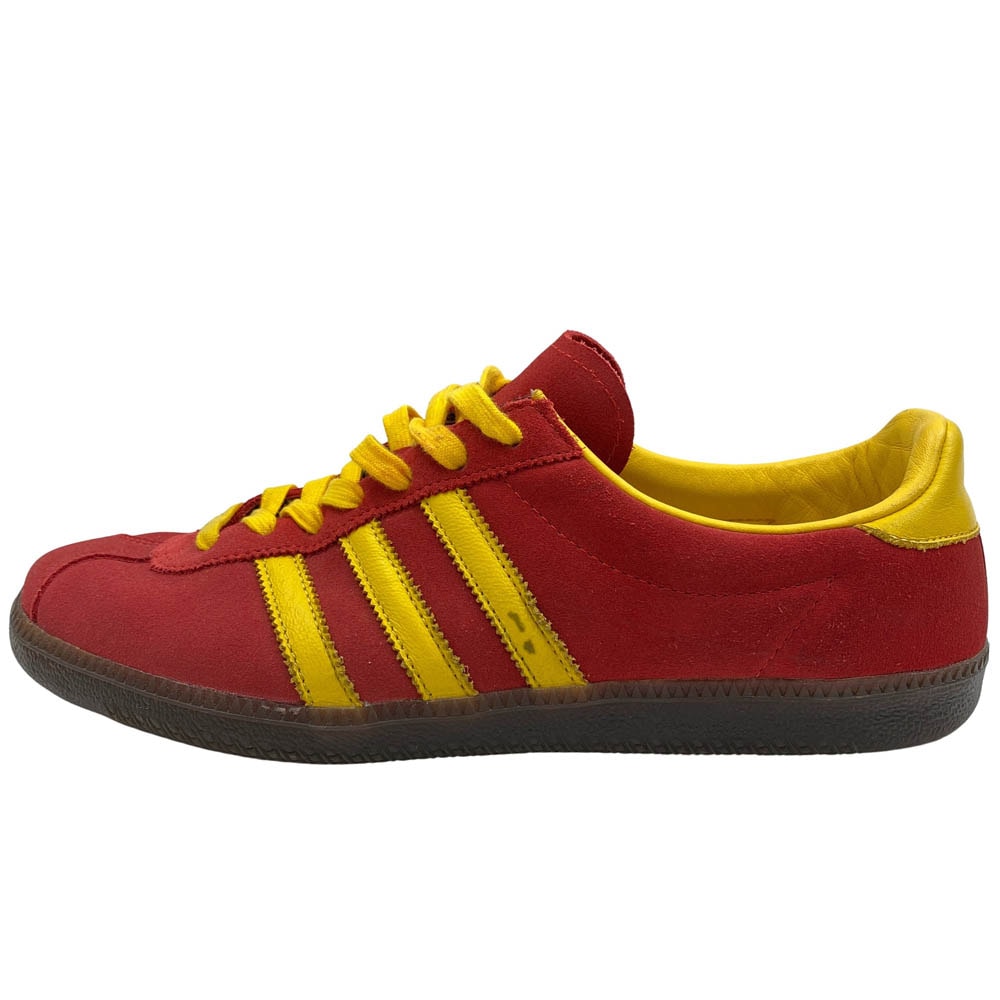 adidas アディダス スニーカー CG2923 Spiritus SPZL ローカット スニーカー レッド系 27.5cm【中古】