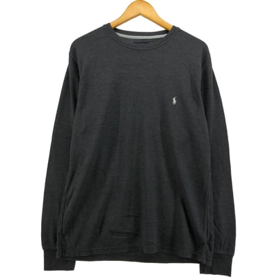 古着 ラルフローレン Ralph Lauren POLO RALPH LAUREN SLEEPWEAR サーマルロンT ワッフル メンズL相当/eaa568651