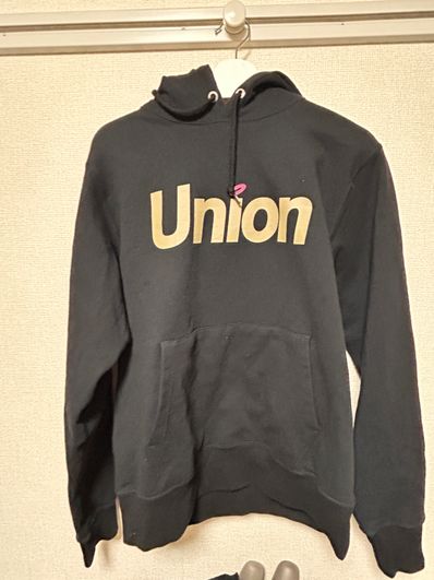 UNION BAPE® PULLOVER HOODIE "Black"