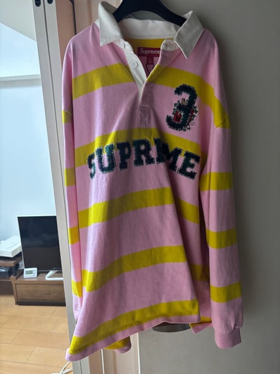 Supreme Stripe Rugby "Pink"