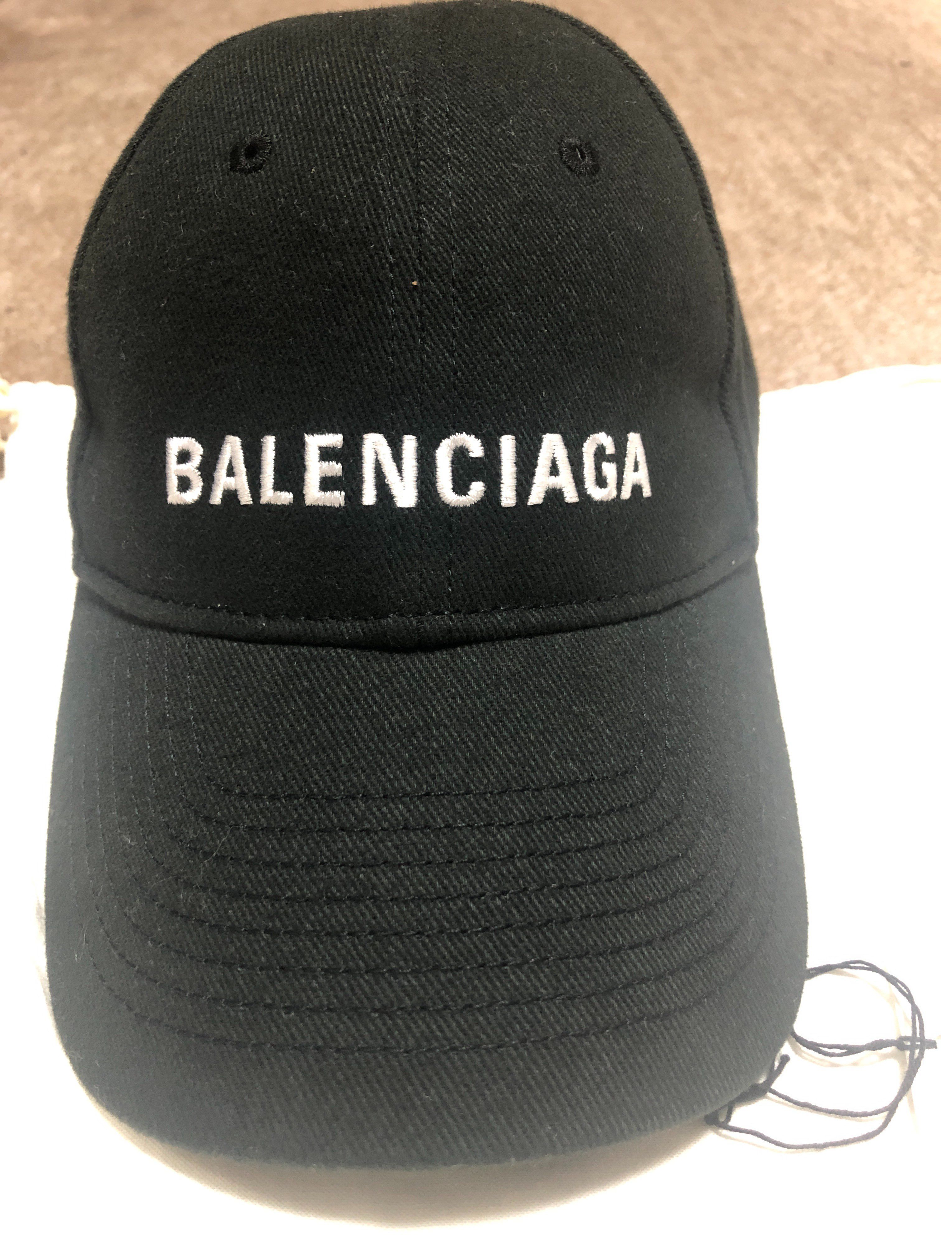 BALENCIAGA Logo Cap "Black"