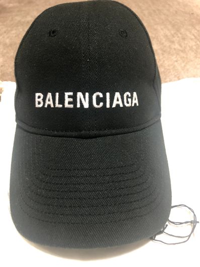 BALENCIAGA Logo Cap "Black"