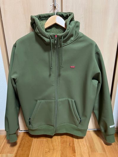 Supreme WINDSTOPPER Zip Up Hooded Sweatshirt "Olive"