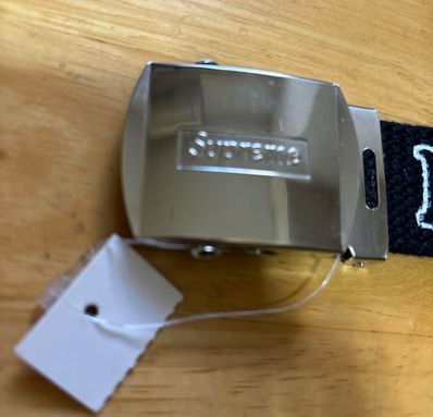 Supreme x HYSTERIC GLAMOUR Fuck You Belt "Black"