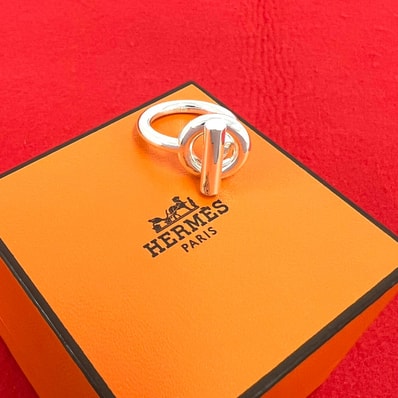 HERMES エルメス エシャペ リング シルバー925 リング・指輪 10号 シルバー
24697