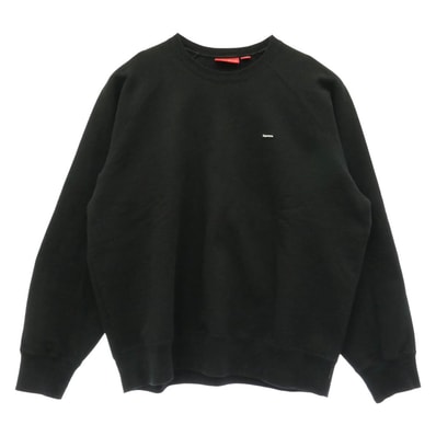 Supreme シュプリーム 24SS Small Box Raglan Crewneck スモールボックス ラグラン クルーネック スウェット ブラック系 L【中古】