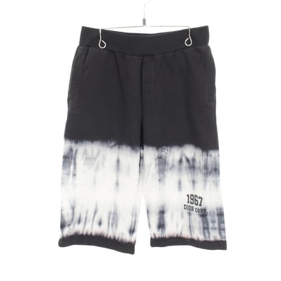 ディオール Dior パンツ 衣料品 ボトムス コットン メンズ ブラック系 / ホワイト系 【中古】