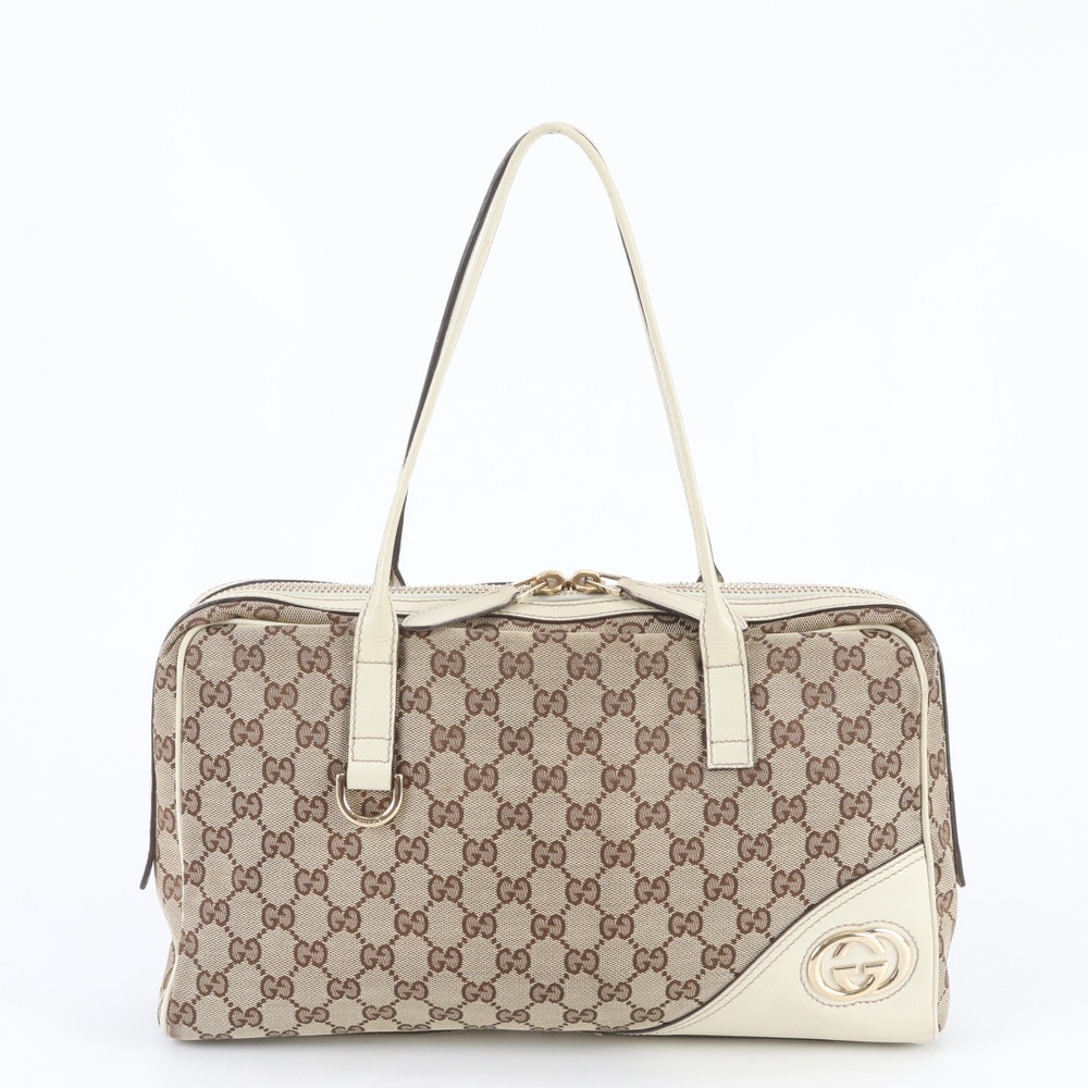 ■美品 グッチ GGキャンバスニューブリット 169971 トート バッグ