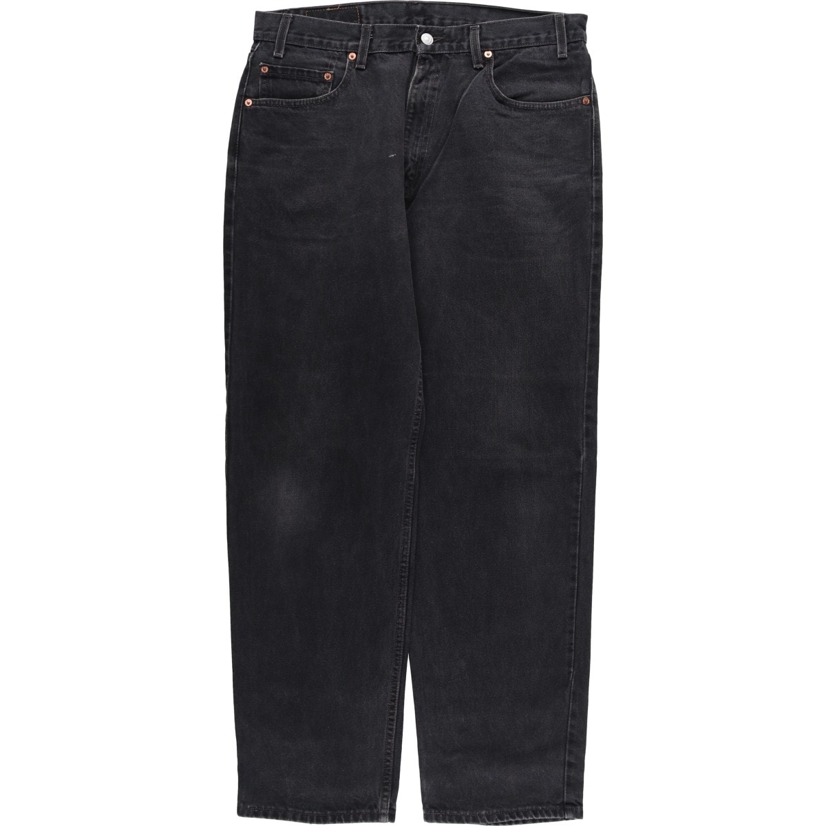 古着 リーバイス Levi's 00550-0260 RELAXED FIT ブラックデニム テーパードデニムパンツ メンズw35相当/eaa480326