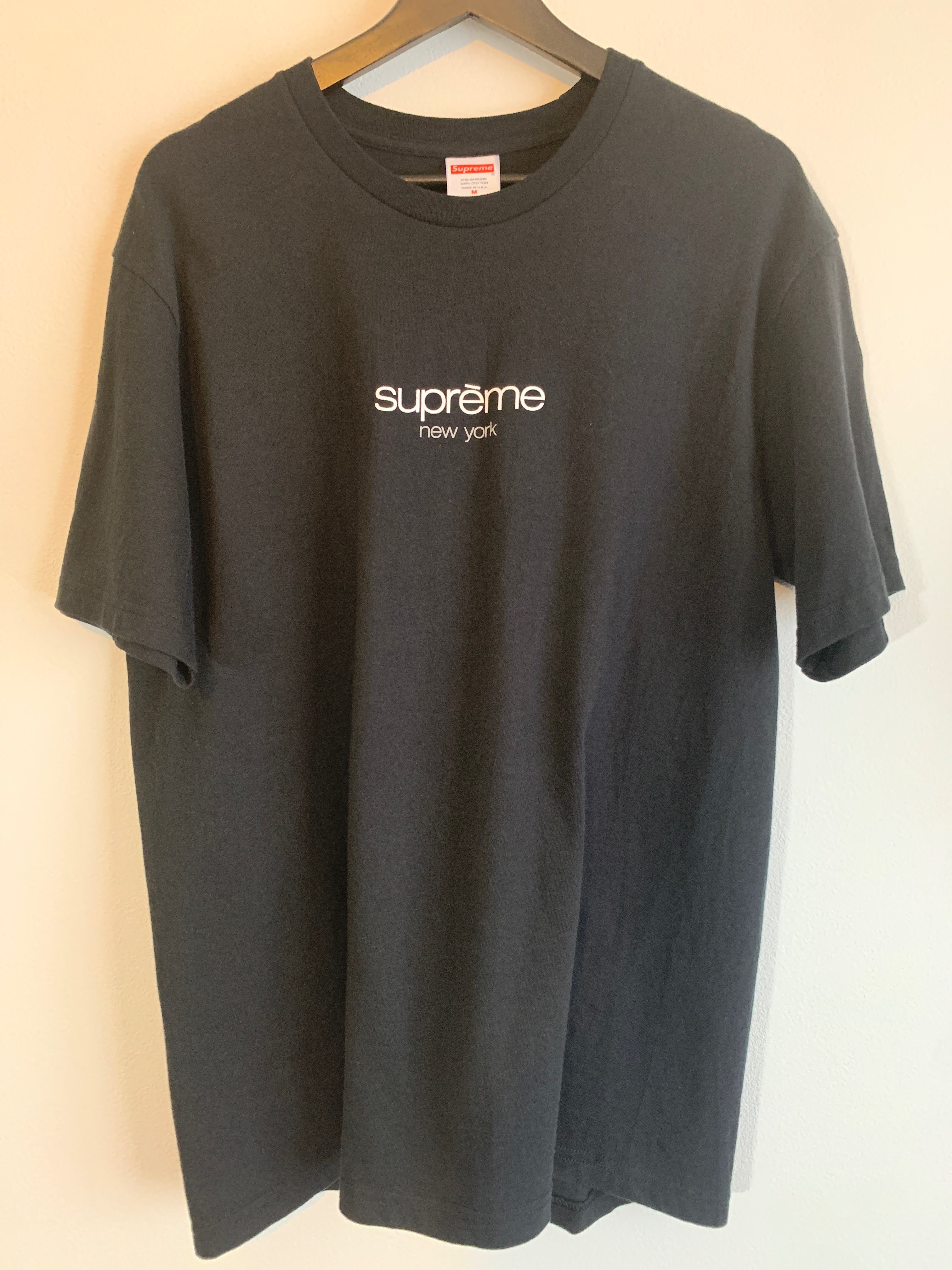 Supreme Classic Logo Tee "Black"