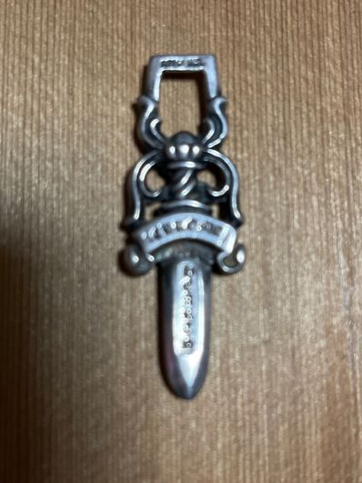 Chrome Hearts #10 Dagger Pendant "Silver"