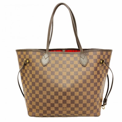 【6dd5025】ルイヴィトン トートバッグ ダミエ ネヴァーフルMM N51105 エベヌ【中古】レディース