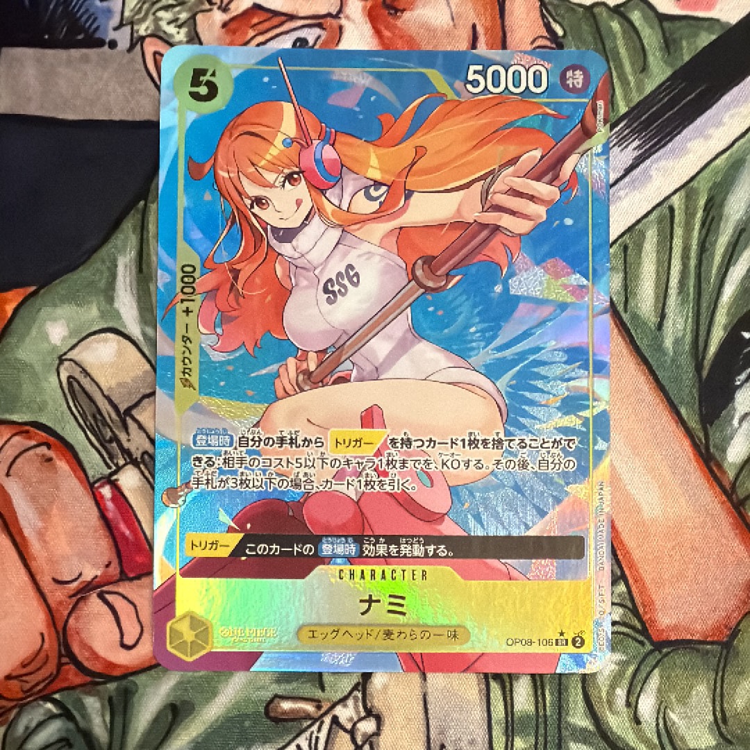 PSA10】ナミ SR-P [OP08-106](ブースターパック「二つの伝説」) 1枚の