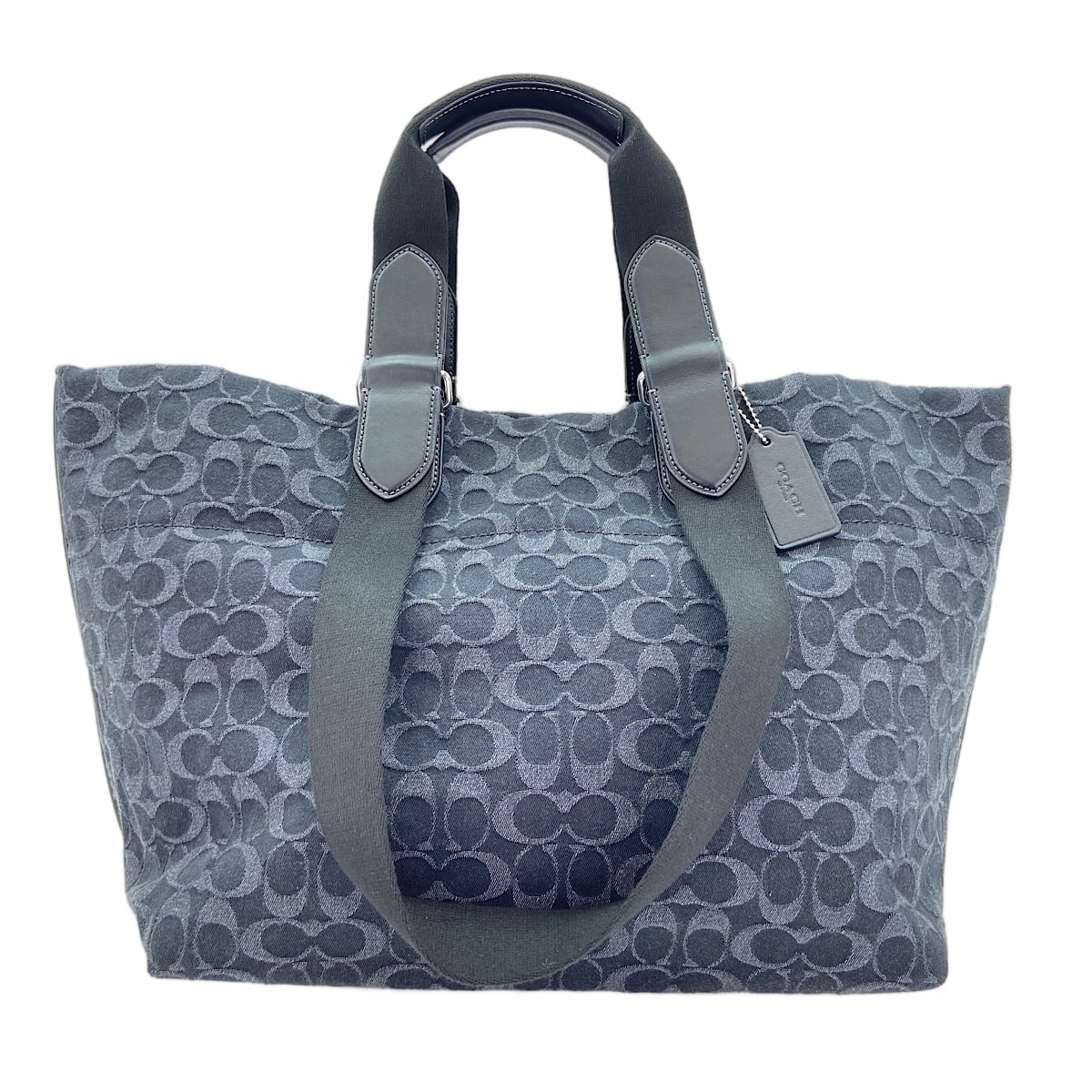 コーチ COACH キャンバス スモール ツアー 2WAY トートバッグ【中古】
