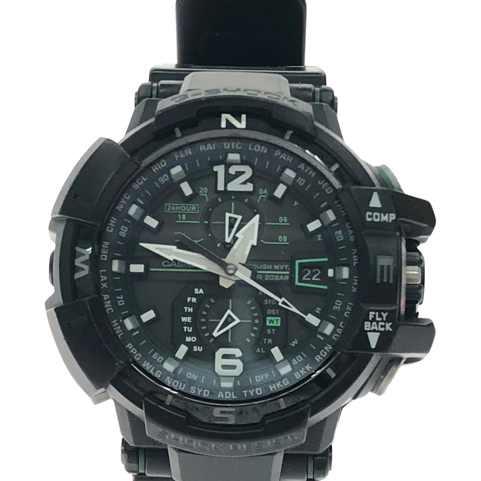 CASIO カシオ メンズ腕時計 電波ソーラー G-SHOCK スカイコックピット Master of G GW-A1100