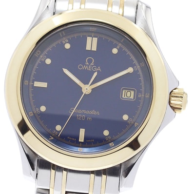 オメガ シーマスター120 YGコンビ 2311.80 メンズ 【中古】