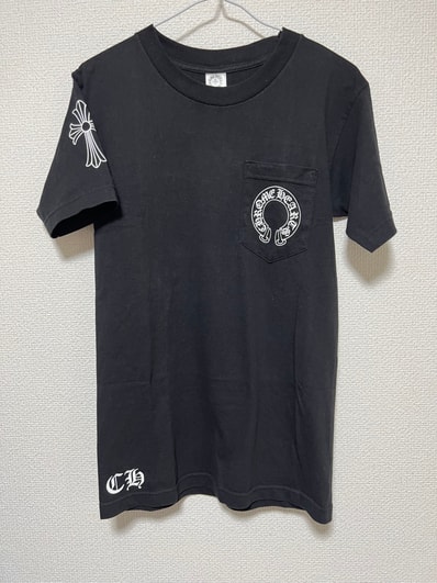 Chrome Hearts Back Scroll Label Horseshoe S/S T-Shirt "Black"
