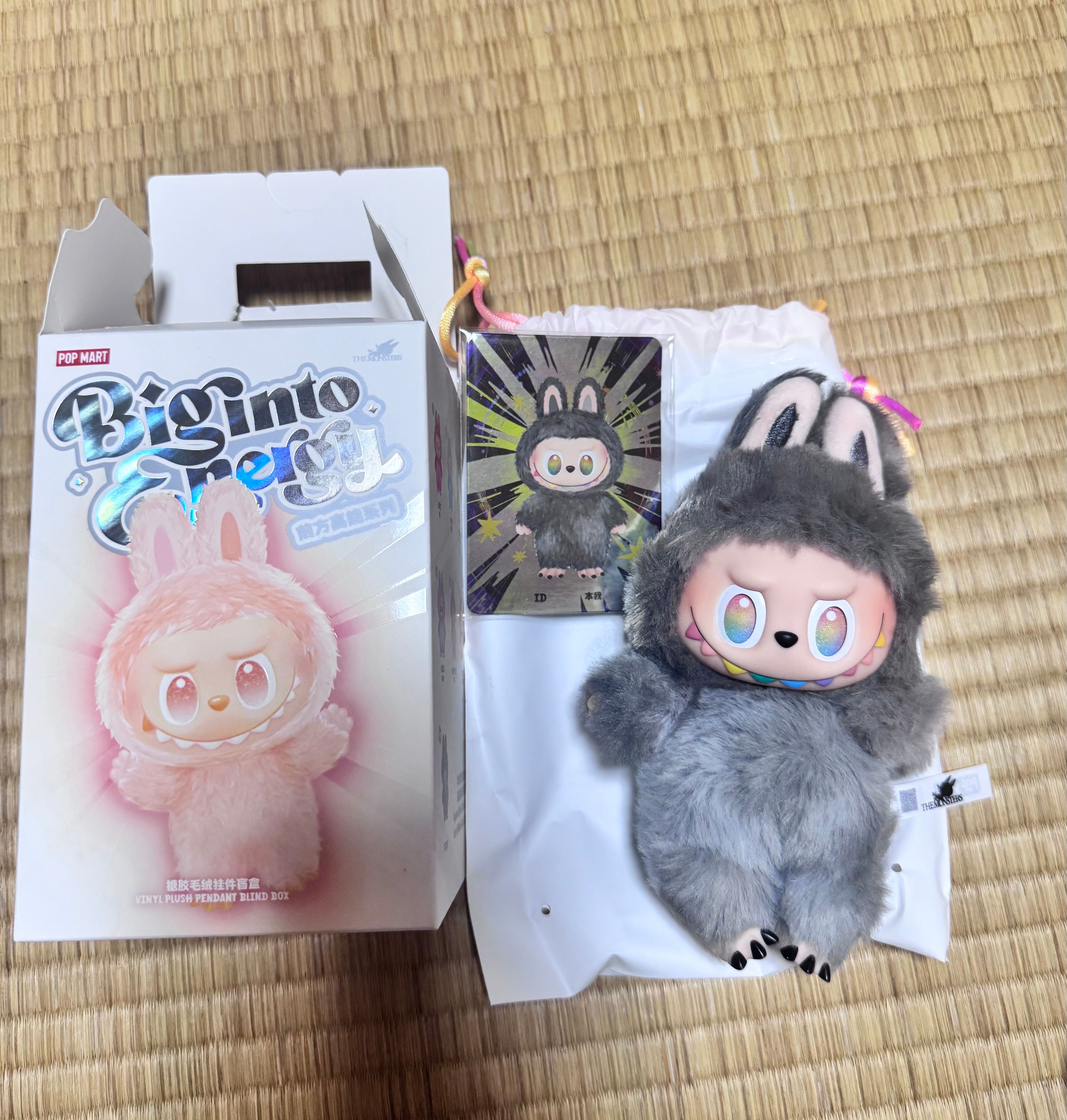 POP MART THE MONSTERS (LABUBU) Big into Energy Series Plush Pendant ID (Secret)