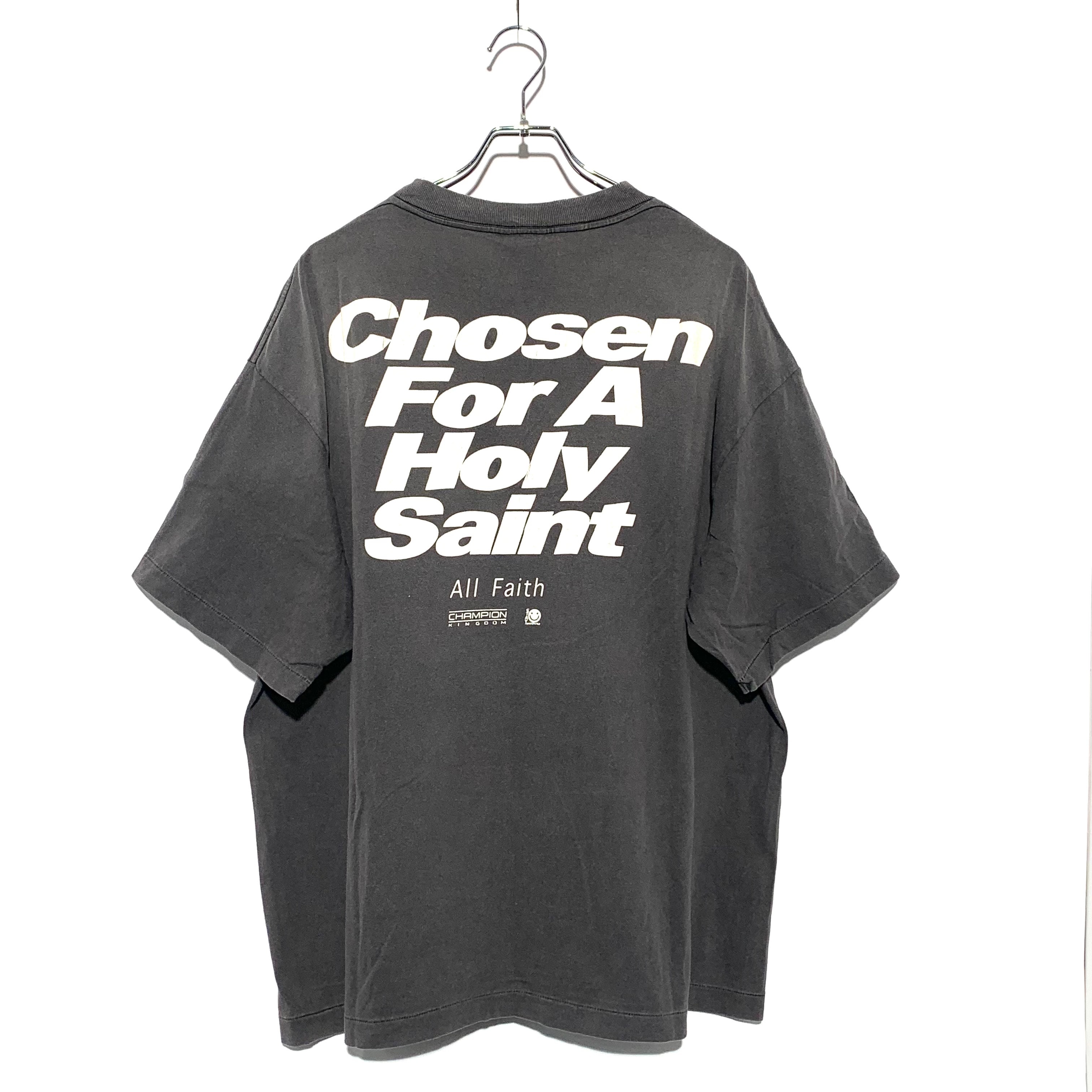 B (目立った傷や汚れなし)】SAINT Mxxxxxx SS TEE／CHOSEN Black XLの