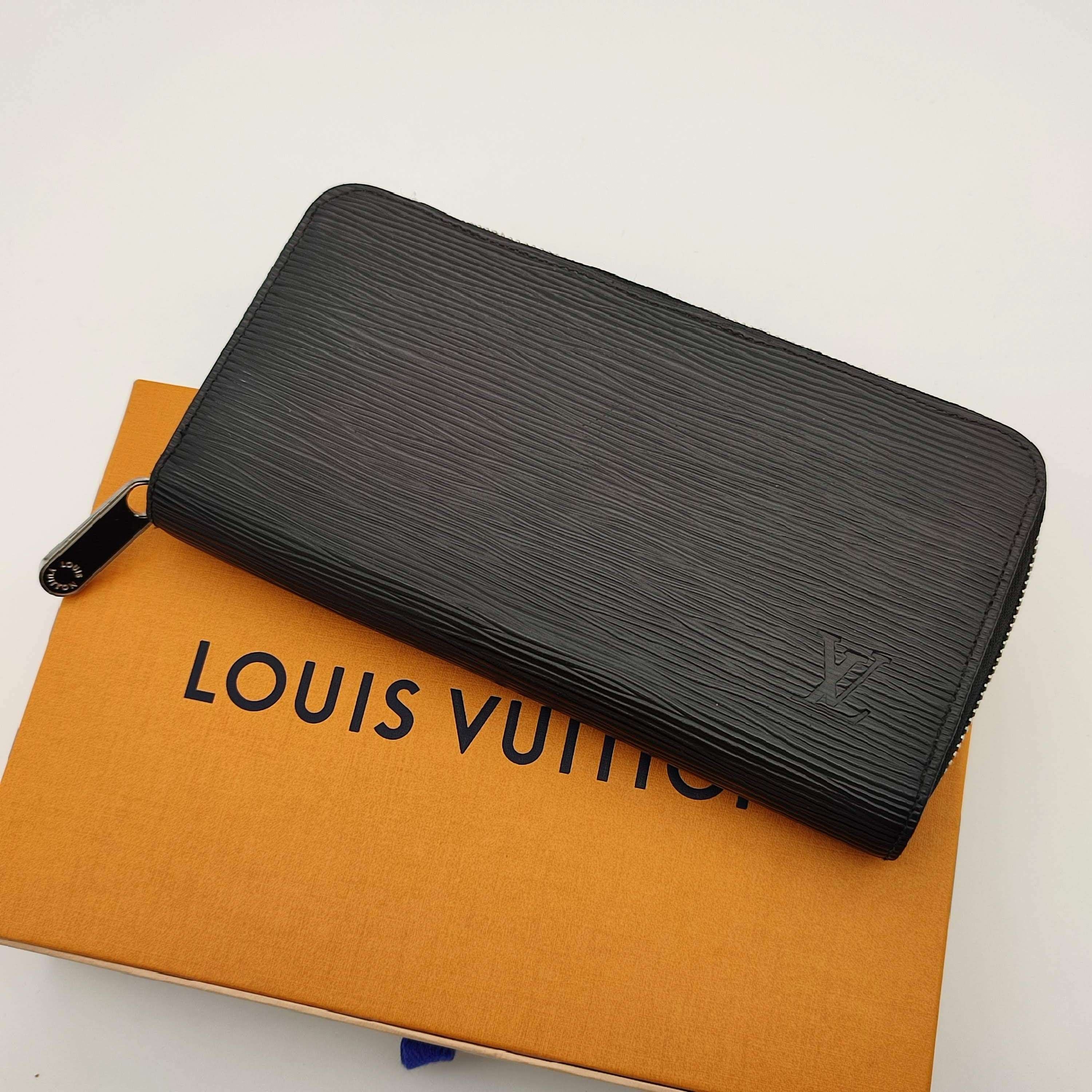 Louis Vuitton Zippy Wallet Epi "Noir"