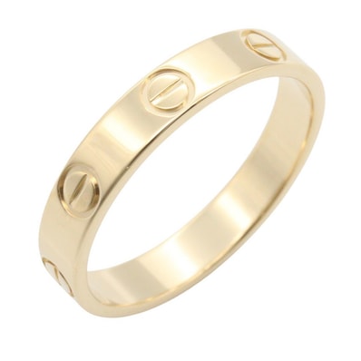 カルティエ CARTIER ミニラブリング リング・指輪 ジュエリー K18(イエローゴールド) メンズ レディース ゴールド系 B4085000 【中古】