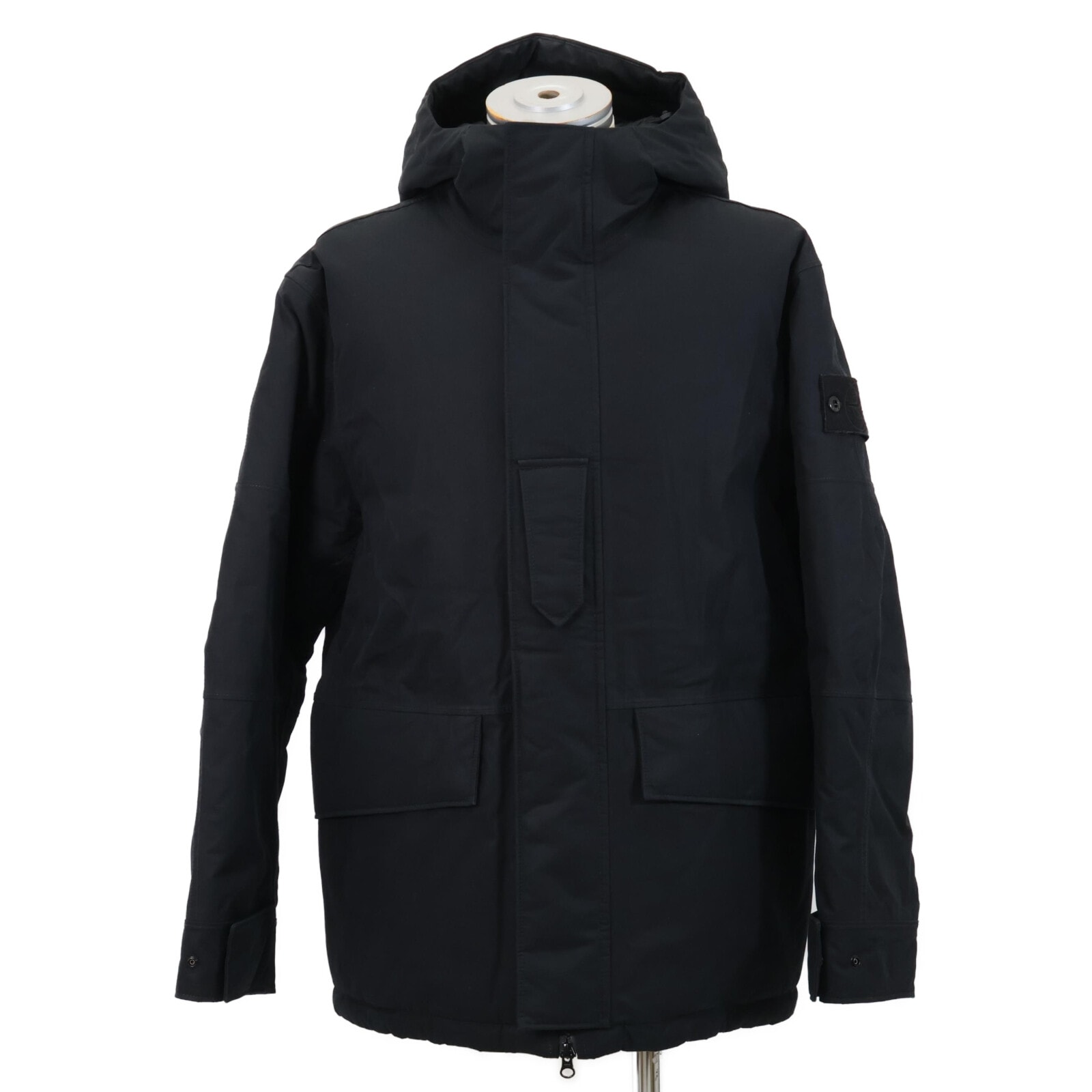 ストーンアイランド 【国内正規】7915420F1 V0029 GHOST PIECE Hooded Jacket 中綿入り フーディ S