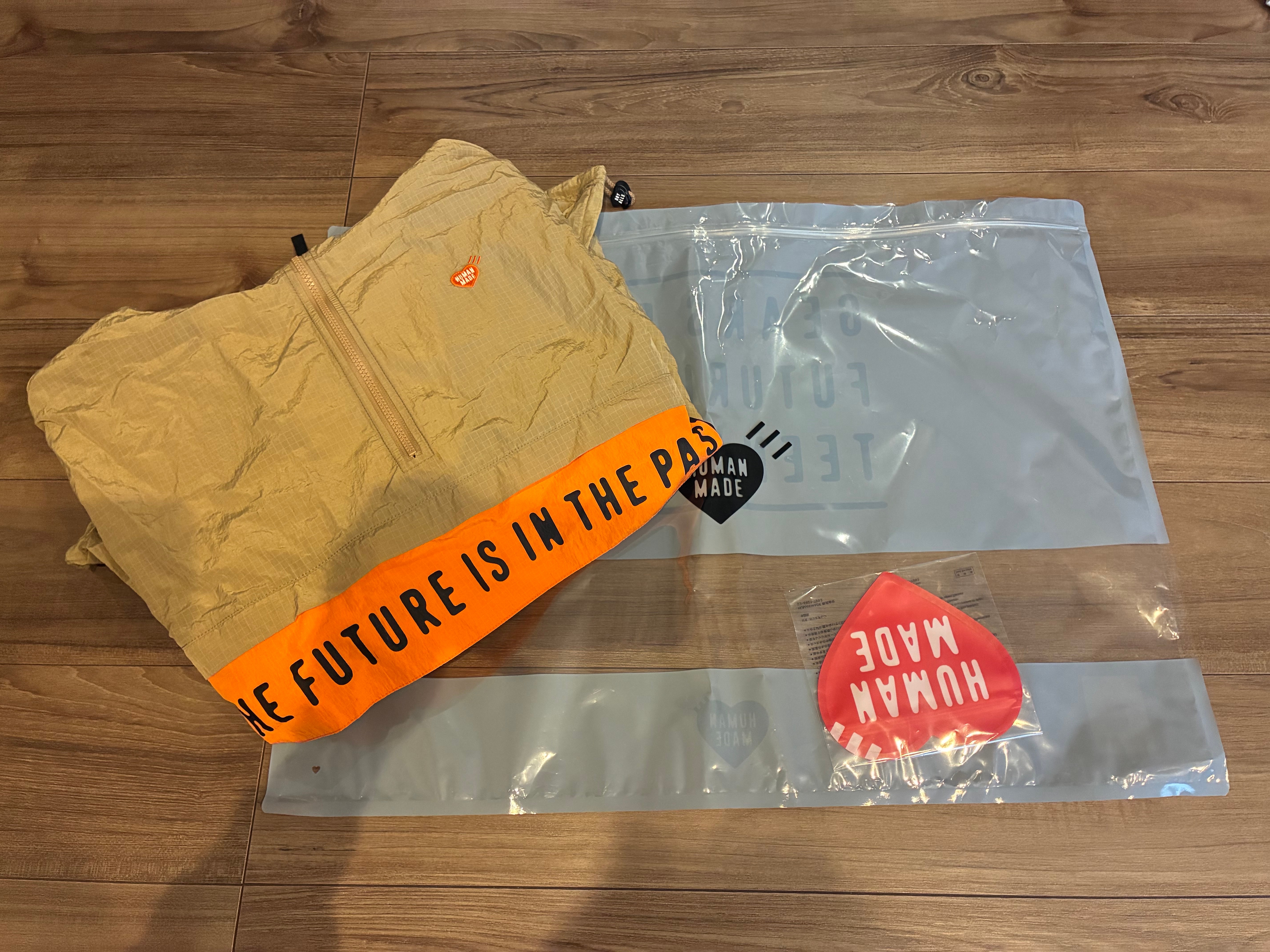 HUMAN MADE Anorak Parka "Beige"