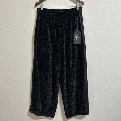 NEEDLES H.D. Track Pant - C/PE Velour "Black"