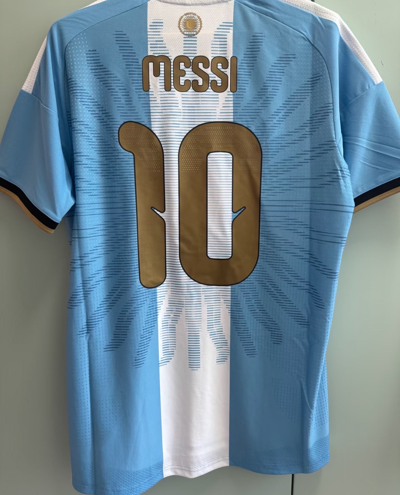 adidas Argentina Messi 26 Jersey #10 "Light Blue"