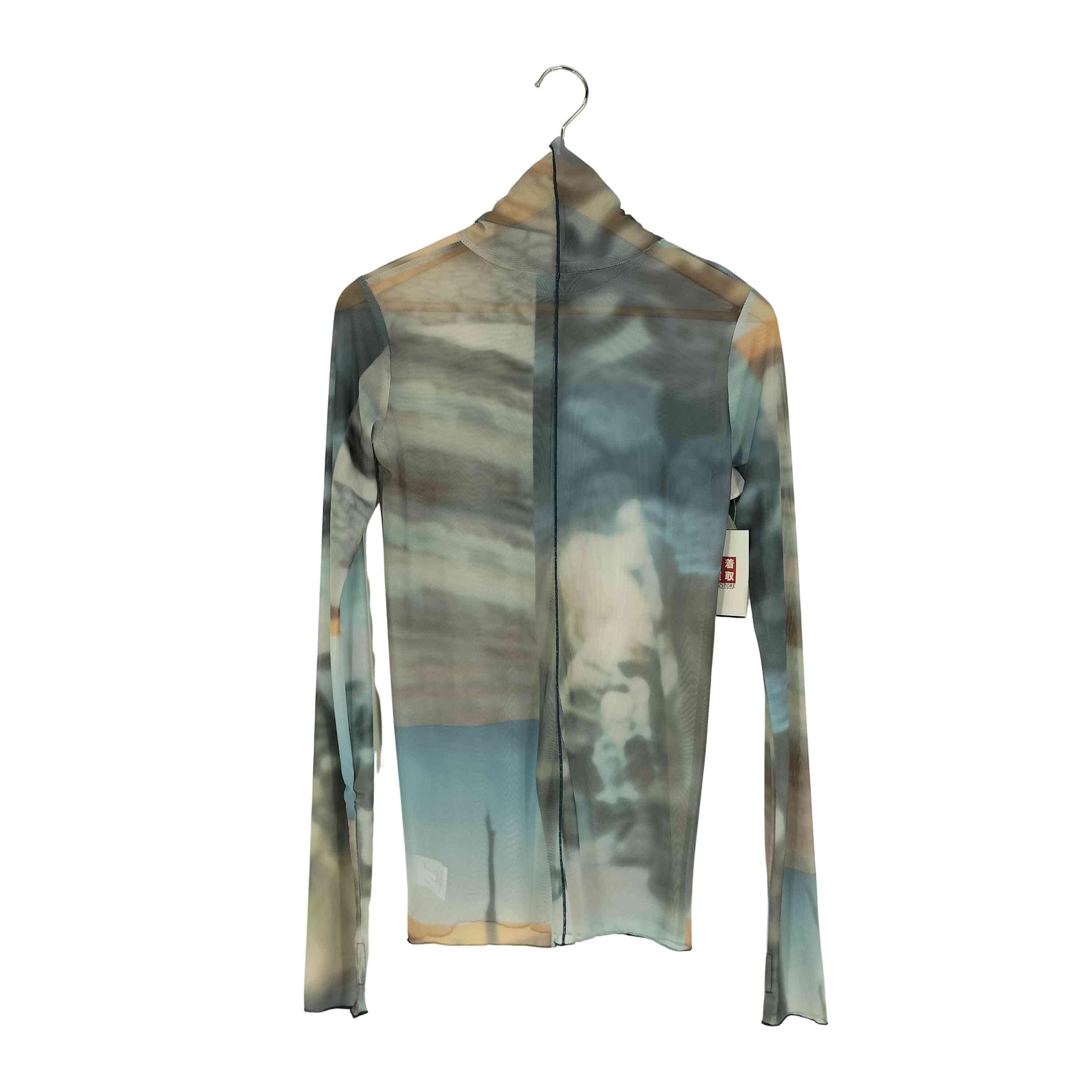 リネンノーカラーシャツ【1138240169559】