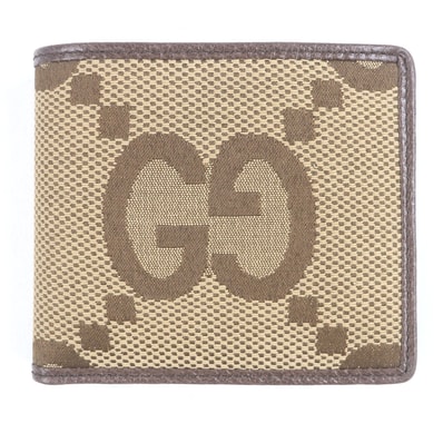未使用品 グッチ
二つ折り財布 ブラウン メンズ 699308
