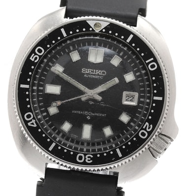 セイコー セカンド ダイバー デイト 6105-8110 メンズ 【中古】