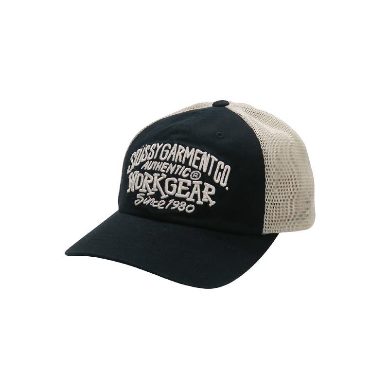 Stussy Low Profile Workgear Strapback "Black"