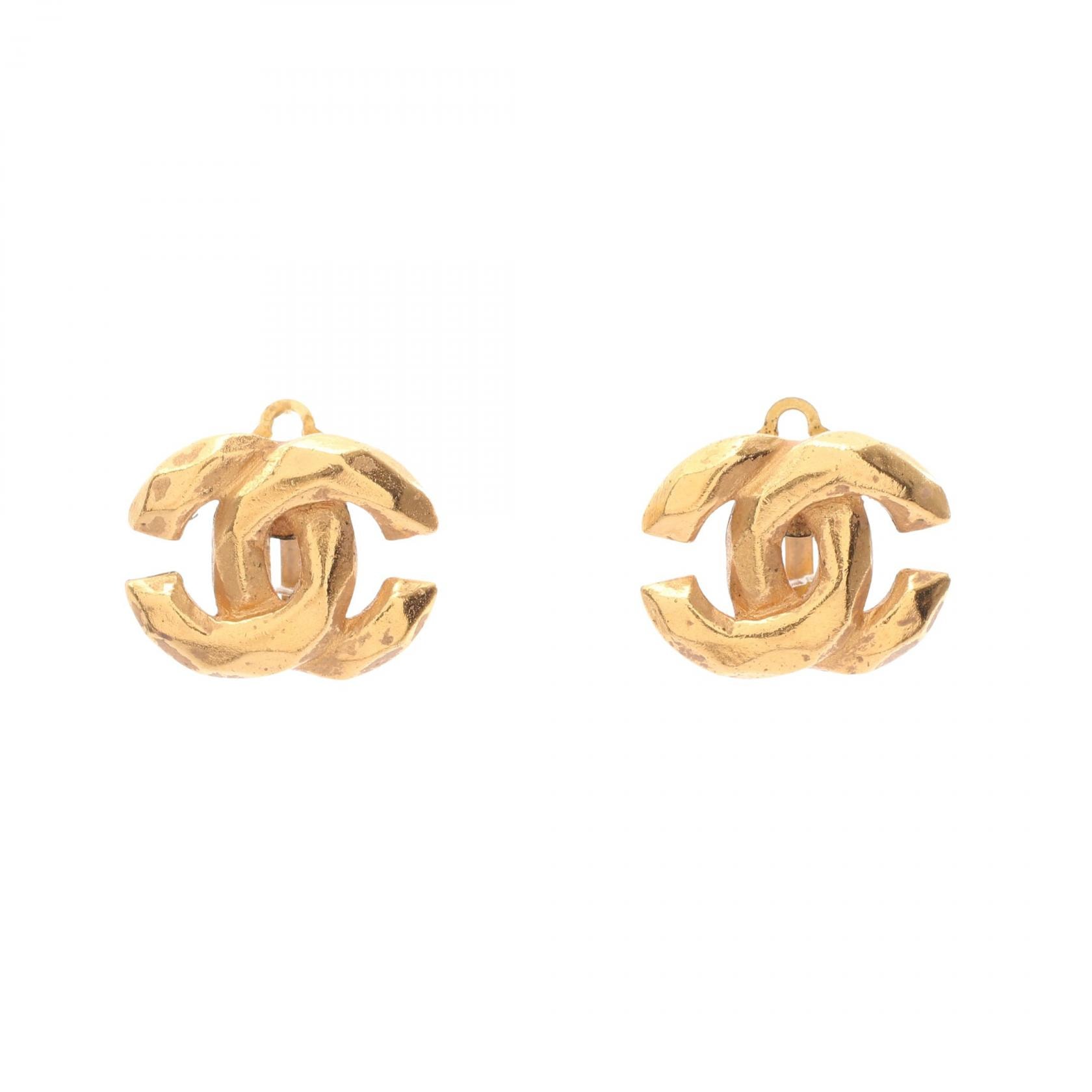 シャネル CHANEL 99P ココマーク イヤリング ジュエリー GP(ゴールドメッキ) レディース ゴールド系 【中古】