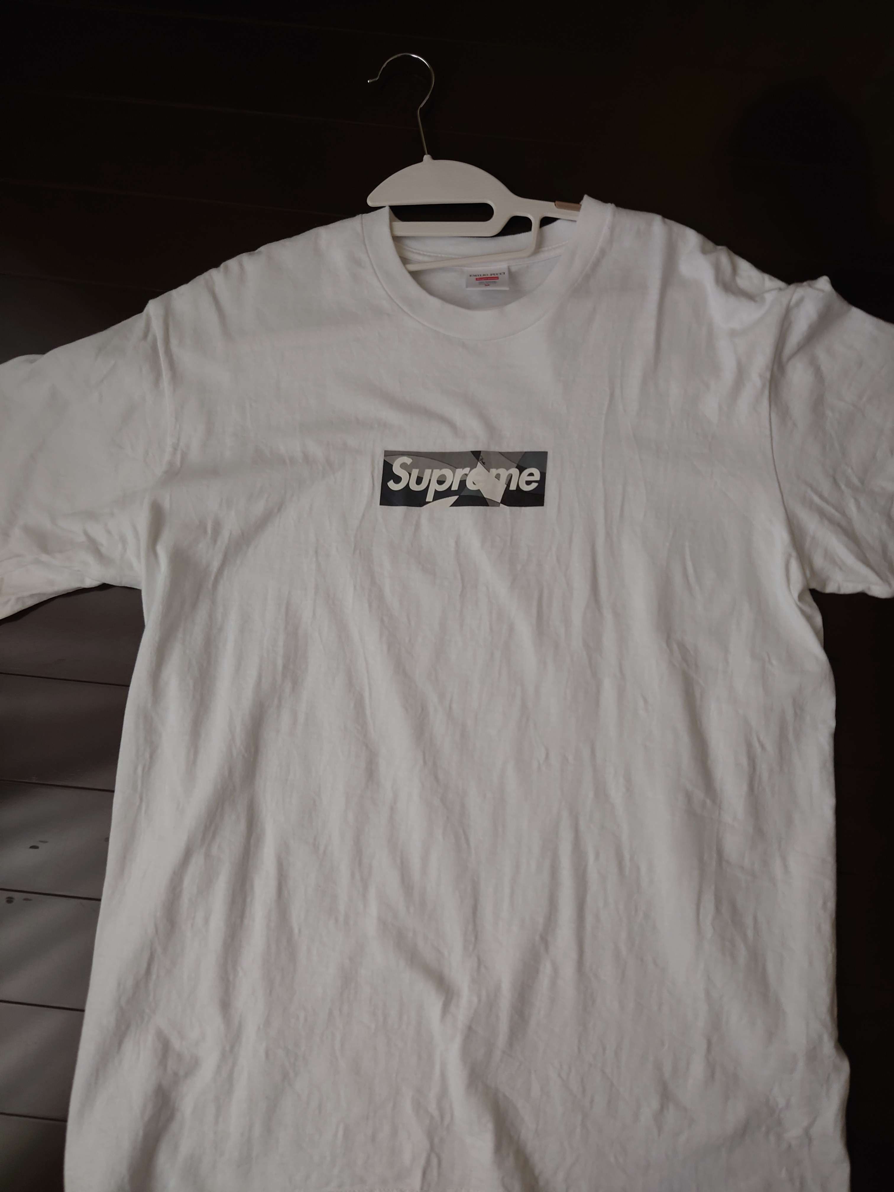 Supreme / Emilio Pucci® Box Logo Tee "White/Black"