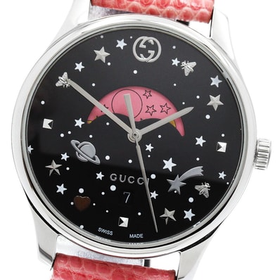 ☆極美品 グッチ Gタイムレス レディース 【中古】