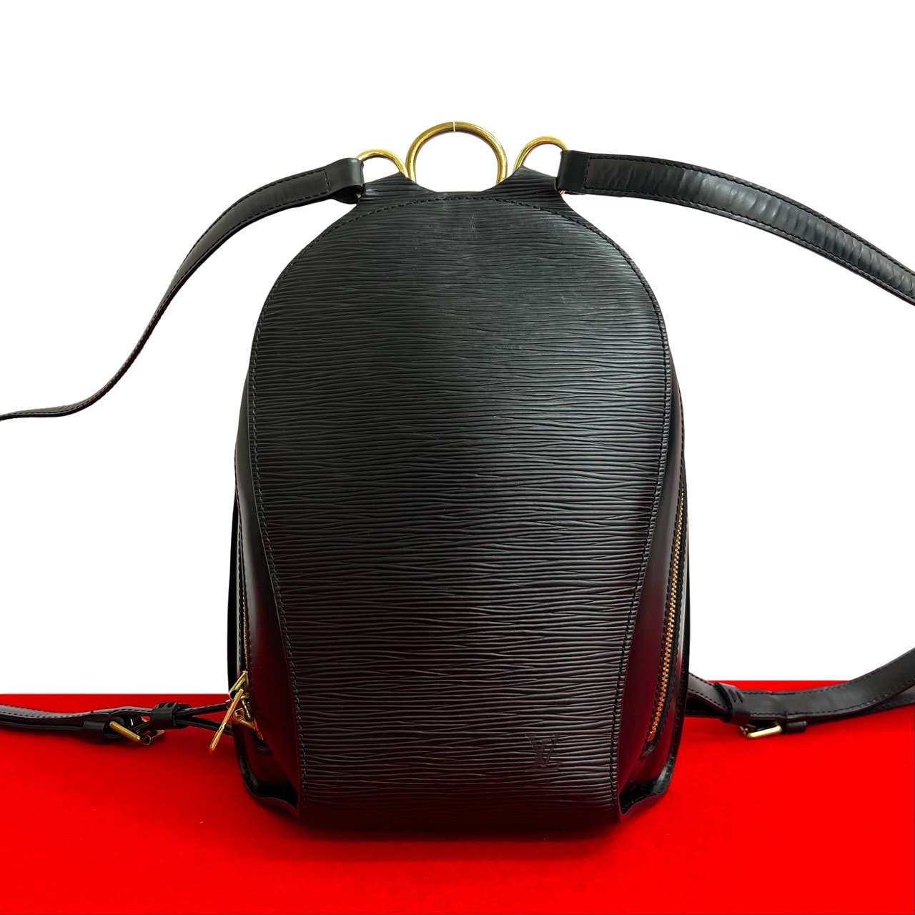 LOUIS VUITTON ルイヴィトン マビヨン エピ エピレザー リュックサック ブラック
 435-9