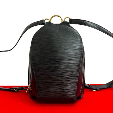 LOUIS VUITTON ルイヴィトン マビヨン エピ エピレザー リュックサック ブラック
435-9