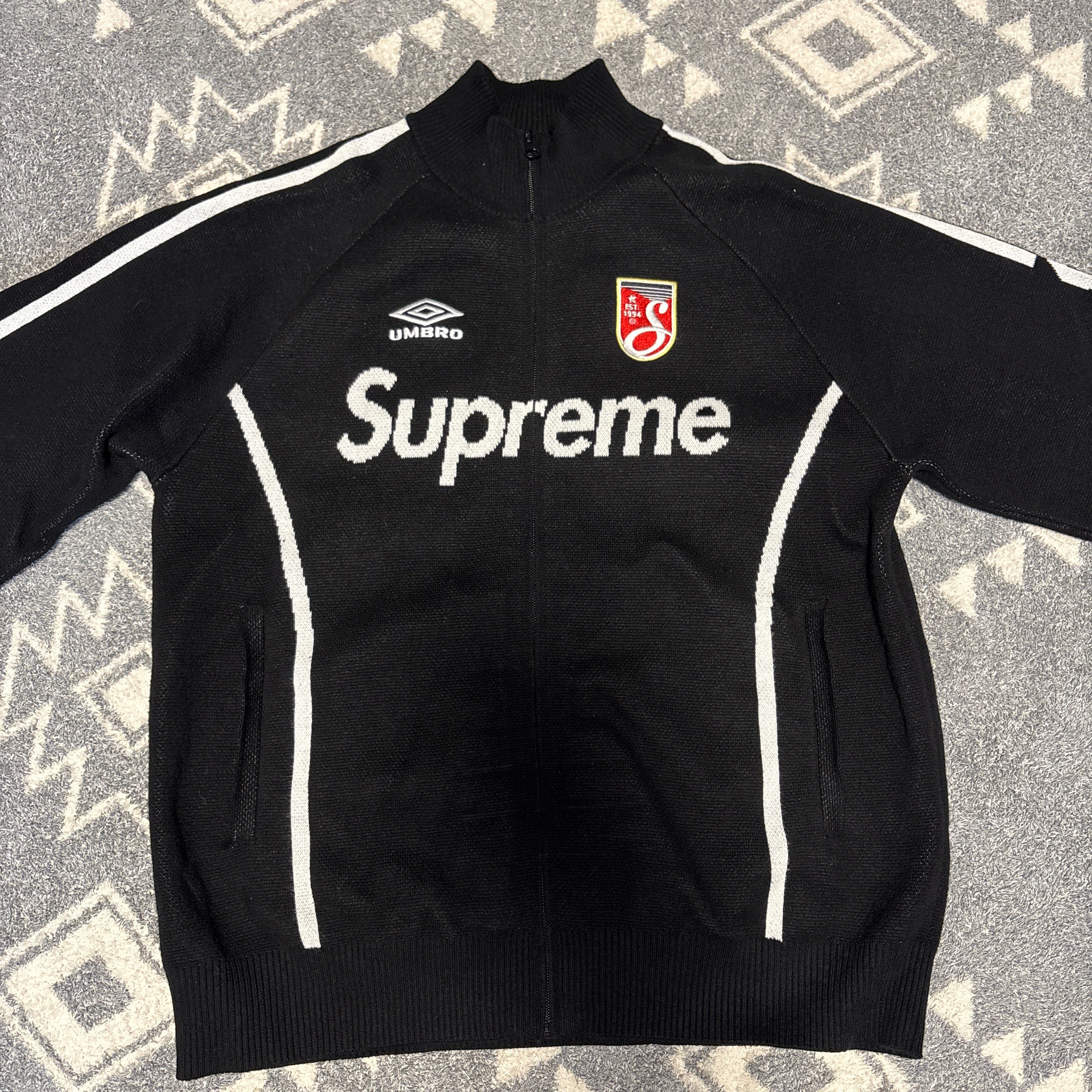 Supreme x Umbro Zip Up Sweater 