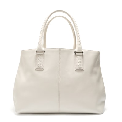 ボッテガヴェネタ BOTTEGAVENETA マルコポーロ レザートート トートバッグ【中古】