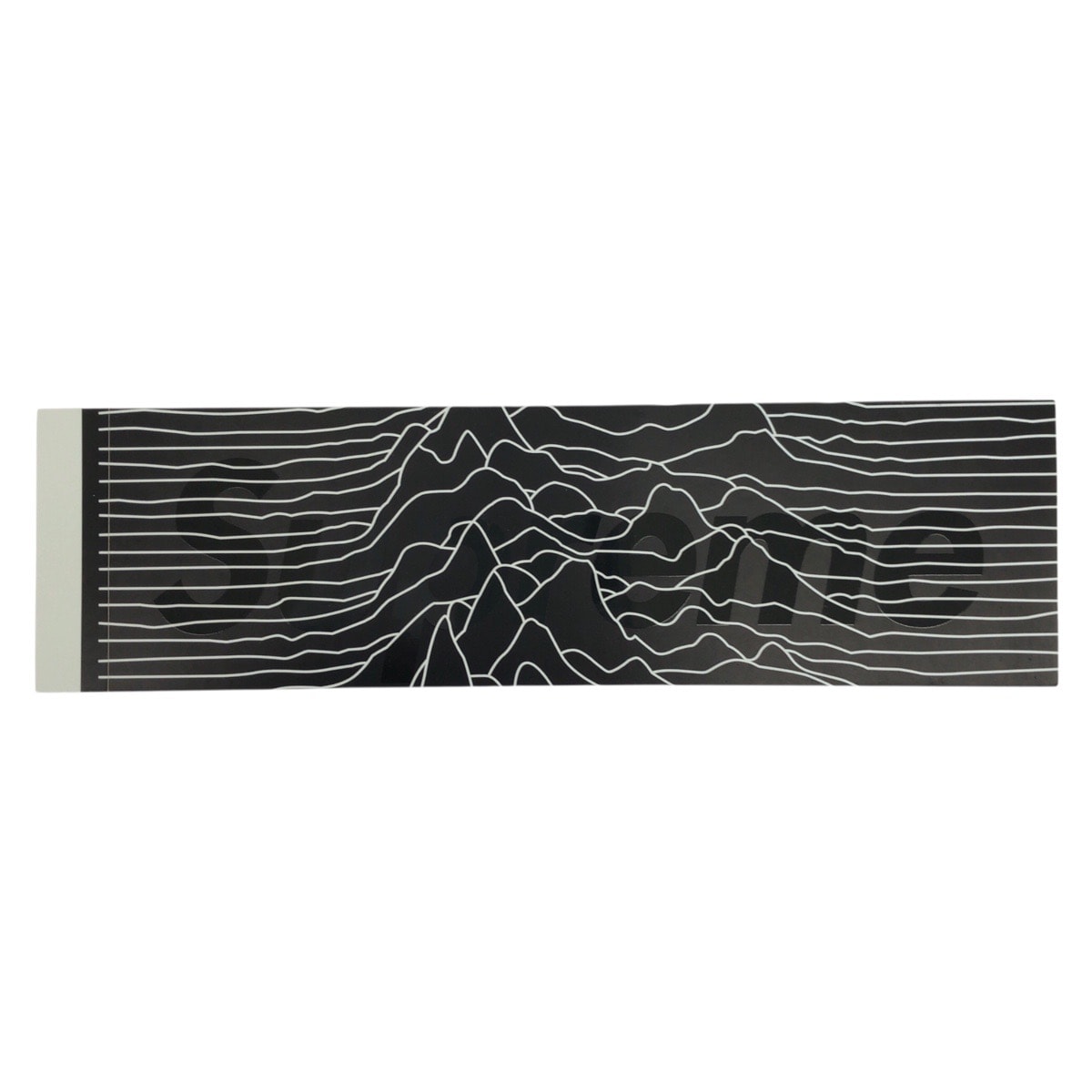 新品未使用 Supreme シュプリーム Peter Saville×Supreme Joy Division Box Logo Sticker ブラック 黒 ビニール その他小物 604770 【中古】