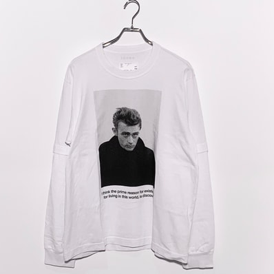 sacai James Dean L/S T-shirt "White"