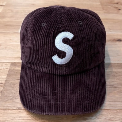 Supreme Corduroy S Logo 6-Panel "Dark Brown"