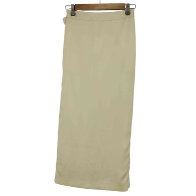 2WAY ADJUST SATIN STRAIGHT SKIRT【1142235925358】