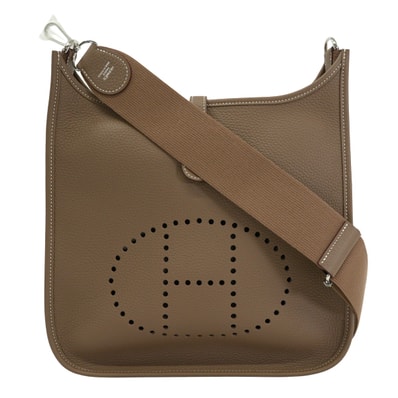 HERMES エルメス ショルダーバッグ エヴリン(エブリン) 29 PM エヴリン3 エトープ (エトゥープ) トリヨンクレマンス シルバー金具 K刻印 新品
