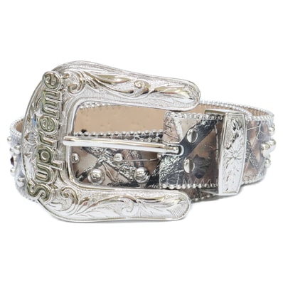 シュプリーム FW24 b.b. Simon Studded Ranger Belt ビービーサイモン スタッズレンジャー S 99CM X 3.8CM