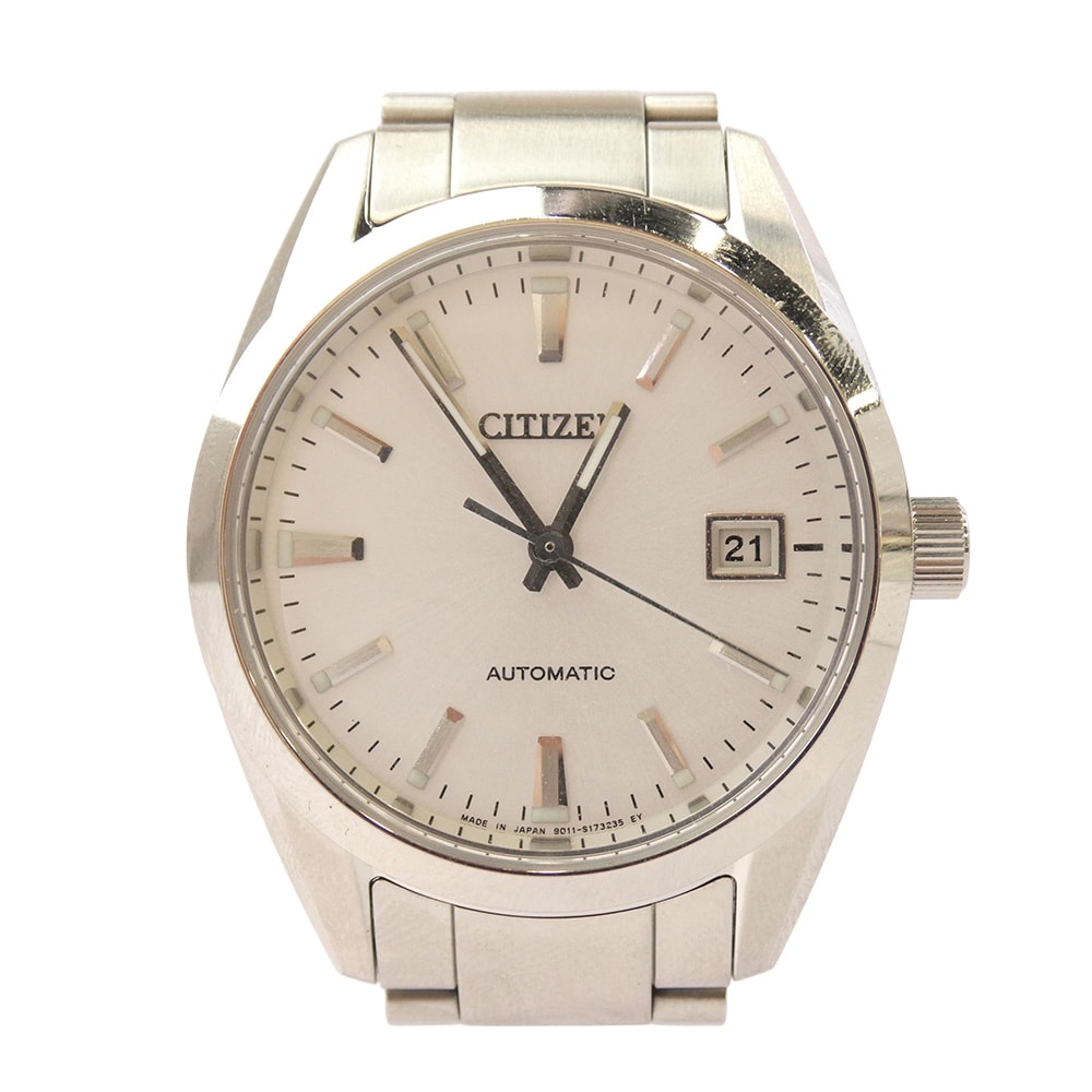 CITIZEN シチズン 時計 NB1050-59A シチズンコレクション メカニカル ウォッチ 腕時計 シルバー系【中古】