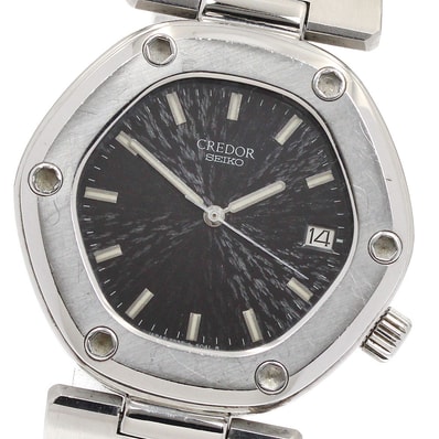 セイコー クレドール ロコモティブ メンズ 【中古】