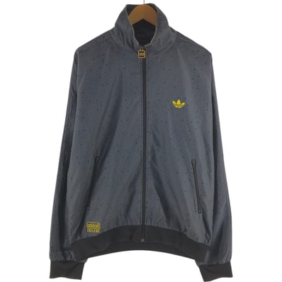 古着 00年代 アディダス adidas CHILE62 ORIGINALS オリジナルス チェック柄 ウインドブレーカー メンズL相当/eaa520941