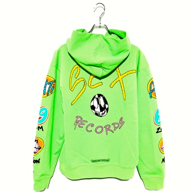 Chrome Hearts Matty Boy Sex Records Hoodie "Citrus"